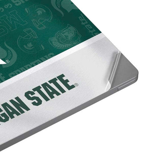 Michigan State University Jersey Split Universal Laptop 16in (13 x 9.4in) Skin